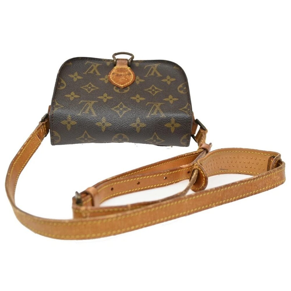 LOUIS VUITTON Mini Saint Cloud Shoulder Bag Monogram Leather BN M51244 64ZA075 - Picture 5 of 16